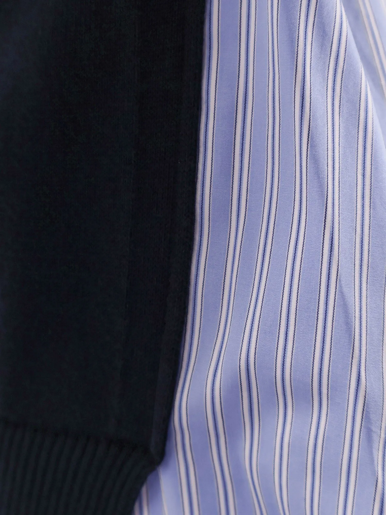 SACAI Cotton cardigan with mesh inserts sold by Siebentaschen product image thumbnail 3