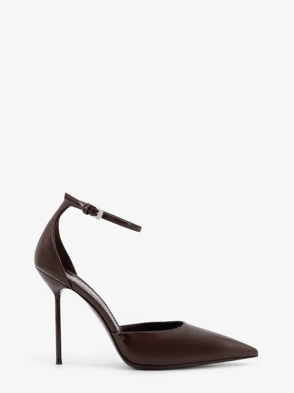 PARIS TEXAS Lidia patent leather pumps sold by Siebentaschen