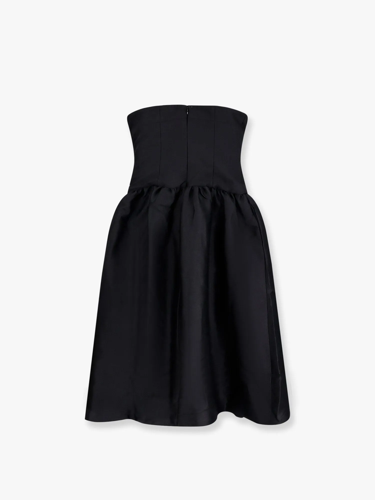 SELF PORTRAIT Taffeta' décolleté dress with maxi bow sold by Siebentaschen product image thumbnail 5