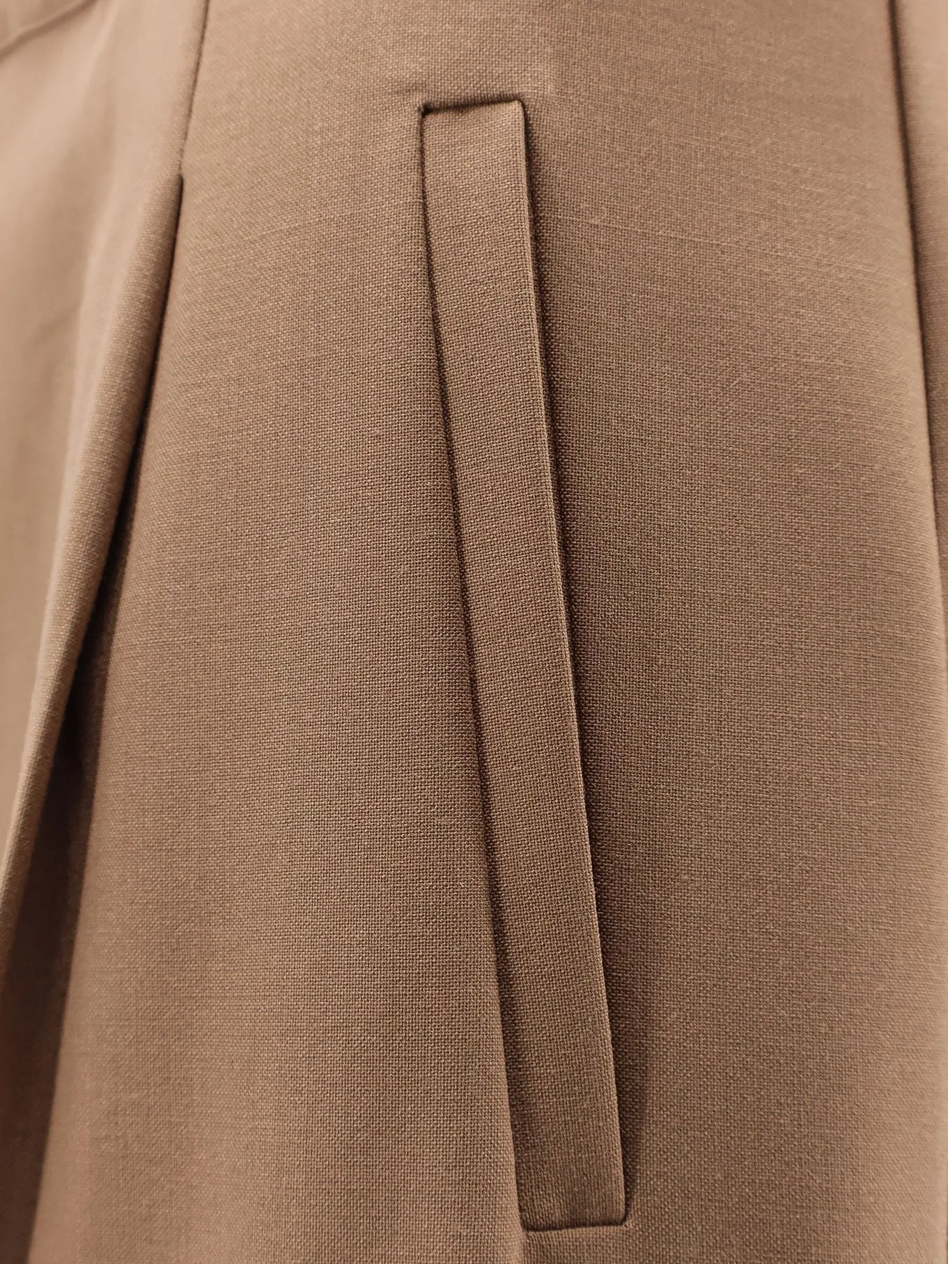 Semicouture Virgin wool blend trousers sold by Siebentaschen product image thumbnail 3