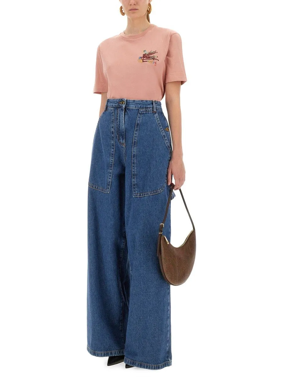 Etro T-SHIRT WITH PEGASUS sold by Siebentaschen product image thumbnail 4