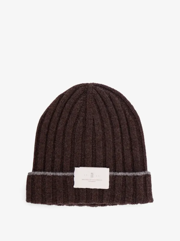 Brunello Cucinelli Beanie cashmere hat sold by Siebentaschen