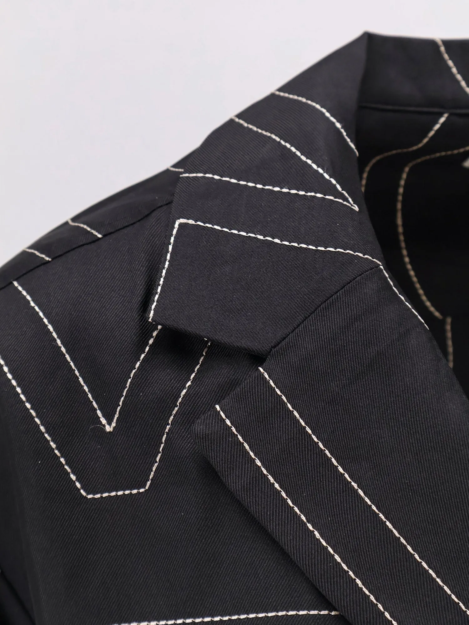 TOTEME Silk shirt with monogram logo embroidery sold by Siebentaschen product image thumbnail 3