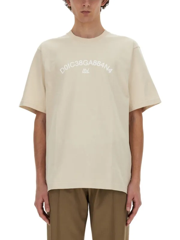 Dolce & Gabbana T-SHIRT WITH LOGO sold by Siebentaschen