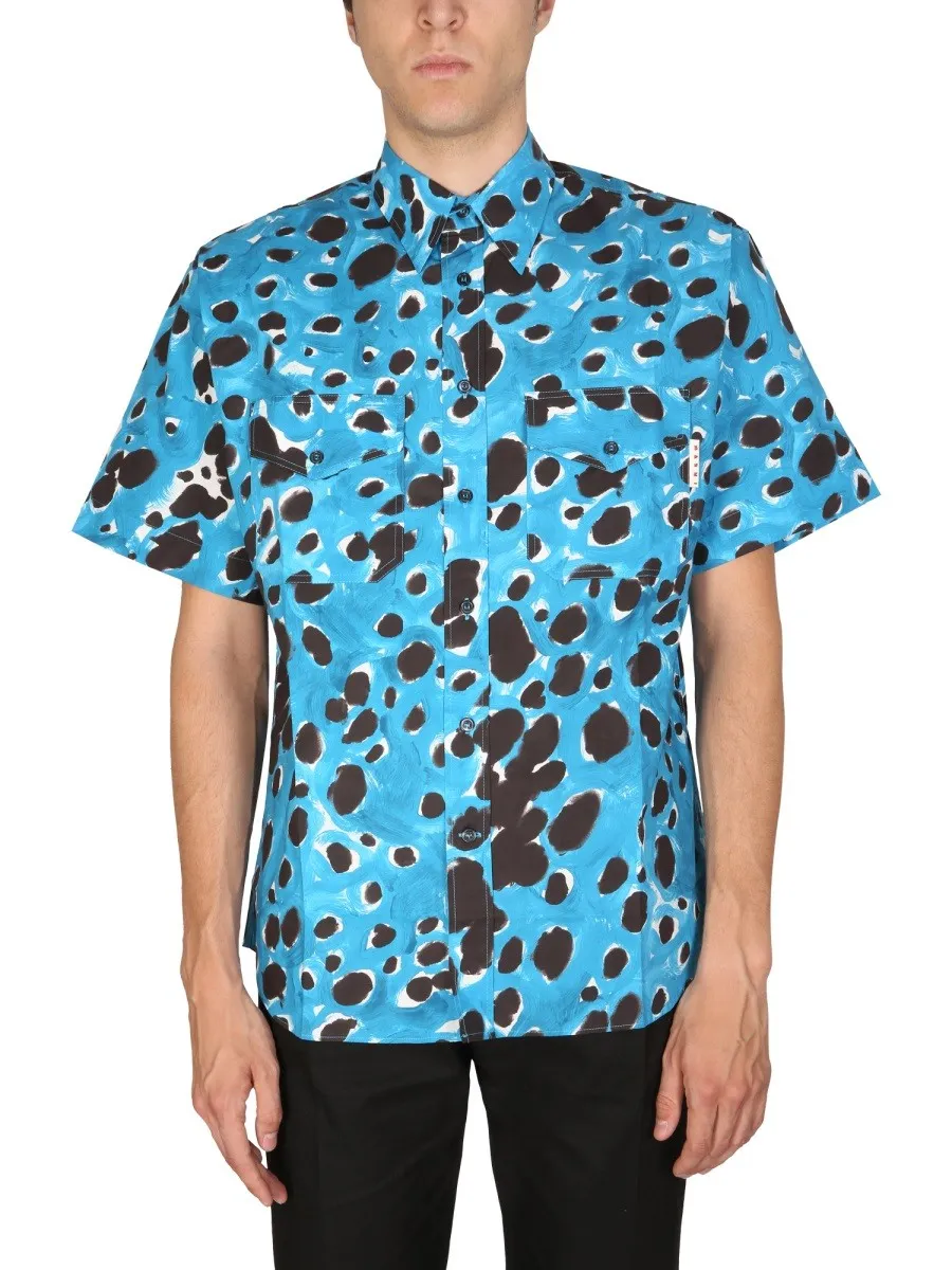 Marni "POP DOTS" PRINT SHIRT sold by Siebentaschen