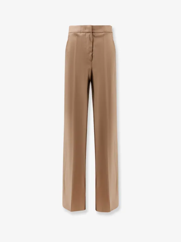 Max Mara Fernet virgin wool trousers sold by Siebentaschen