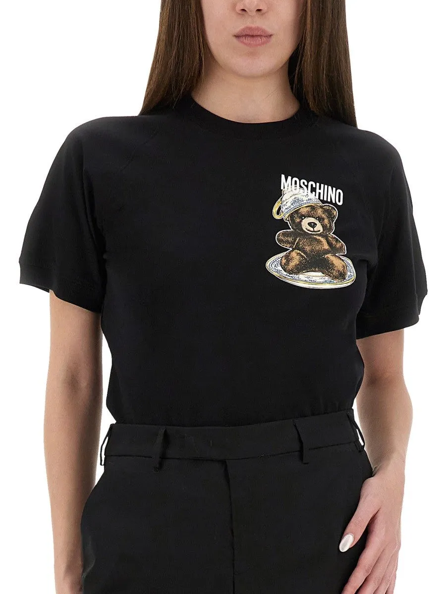 Moschino T-SHIRT WITH "TEDDY" PRINT sold by Siebentaschen product image thumbnail 2