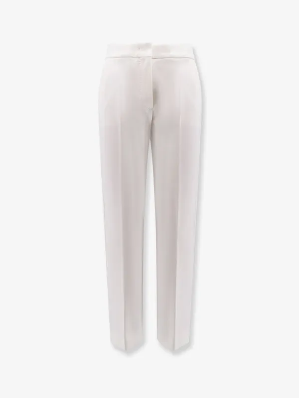 Max Mara Pegno viscose blend trousers sold by Siebentaschen