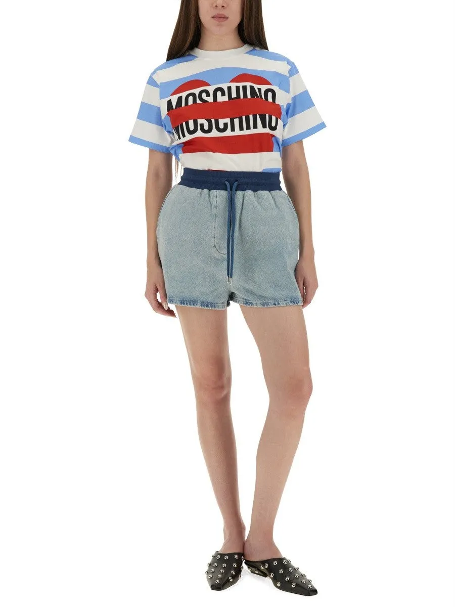 MOSCHINO JEANS T-SHIRT WITH LOGO sold by Siebentaschen product image thumbnail 4