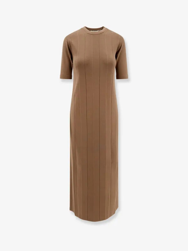 Max Mara Orafo viscose blend midi dress sold by Siebentaschen
