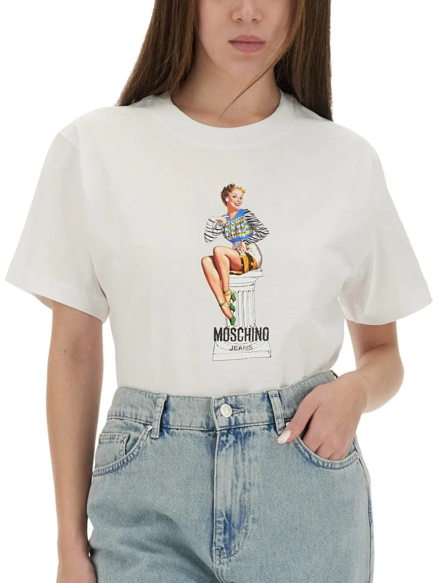 MOSCHINO JEANS T-SHIRT WITH PRINT sold by Siebentaschen product image thumbnail 2