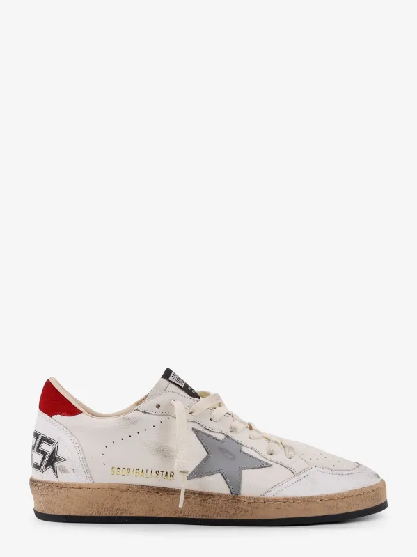 Golden Goose Deluxe Brand Ball Star leather low-top sneakers sold by Siebentaschen