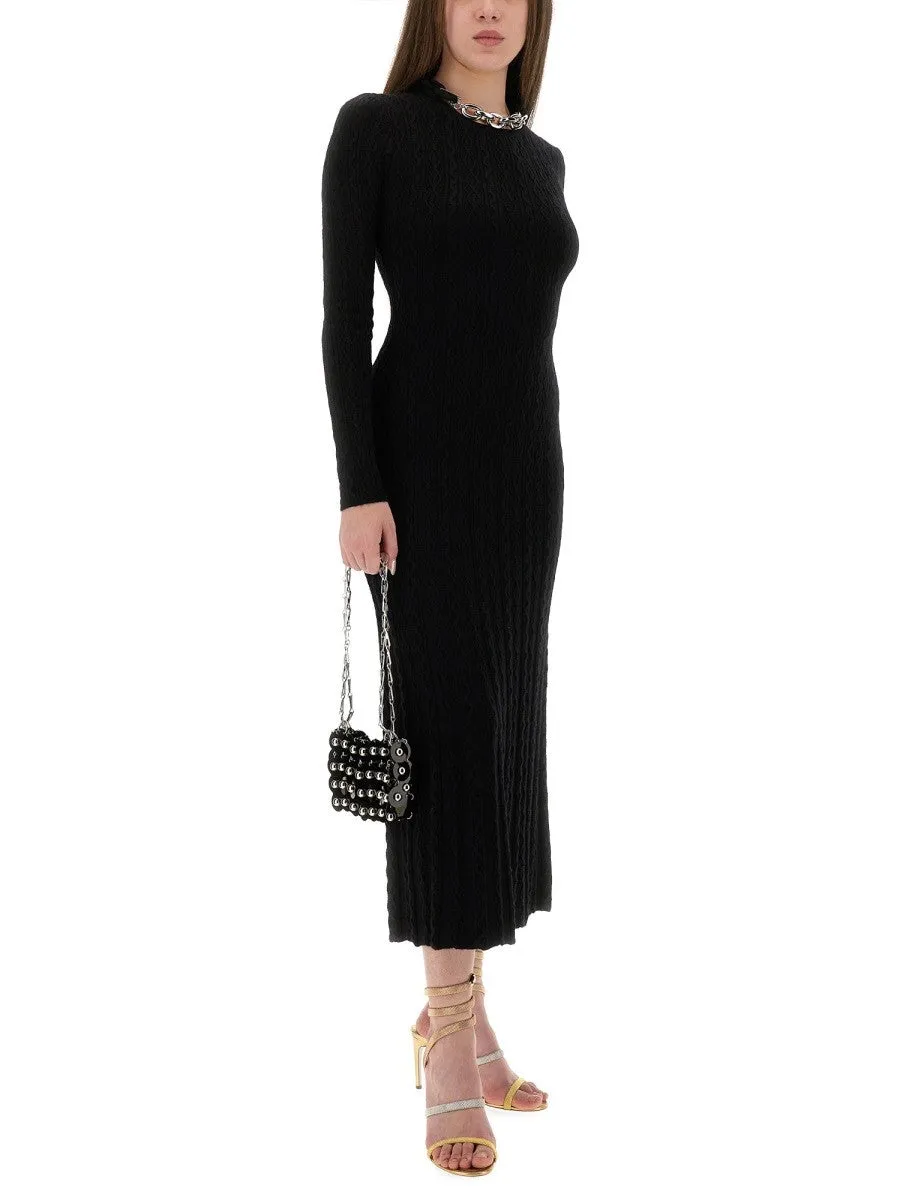 RABANNE LONG WOOL DRESS sold by Siebentaschen product image thumbnail 4