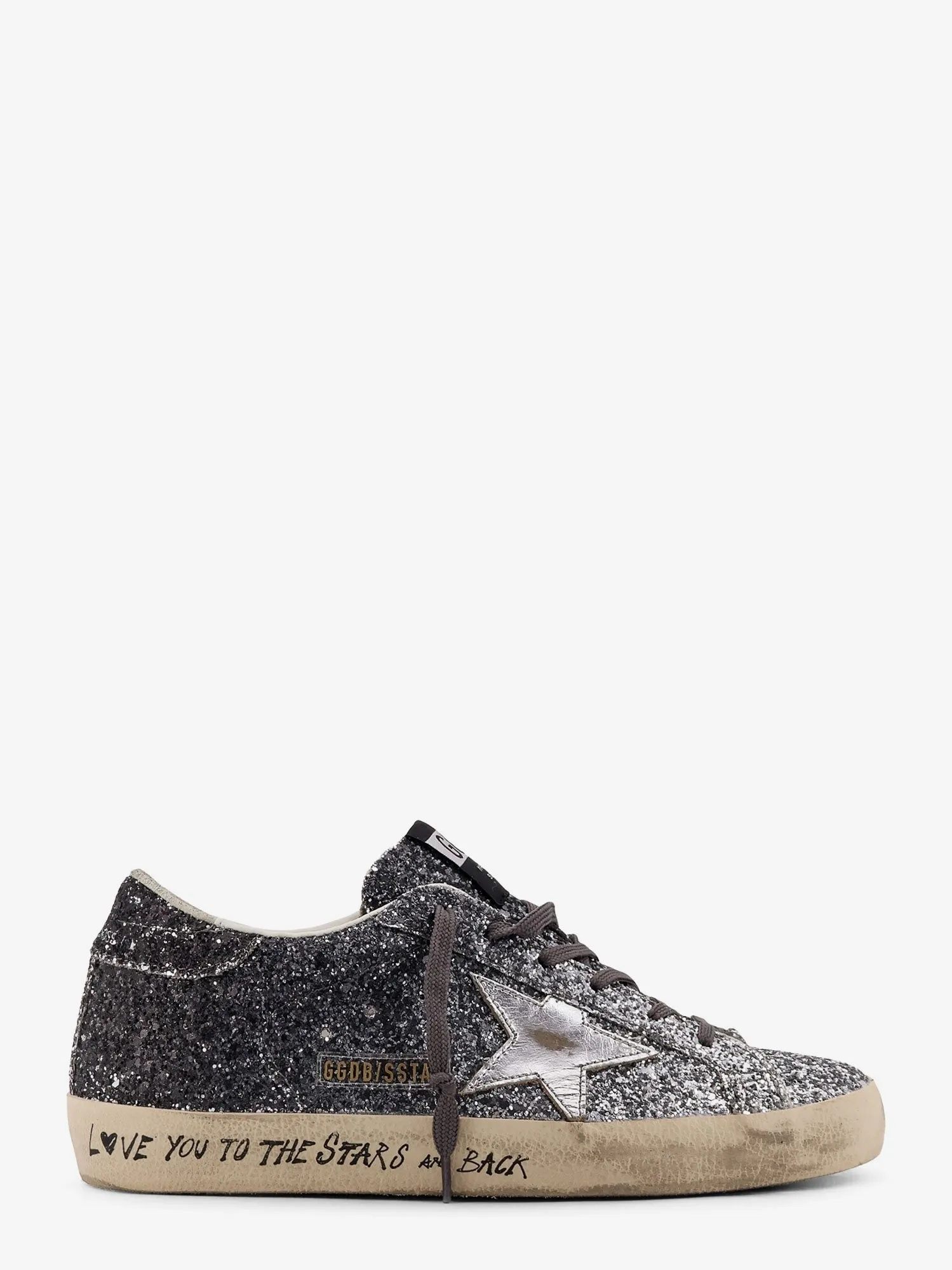 Golden Goose Deluxe Brand Super-star Classic with List low-top sneakers with sequins sold by Siebentaschen