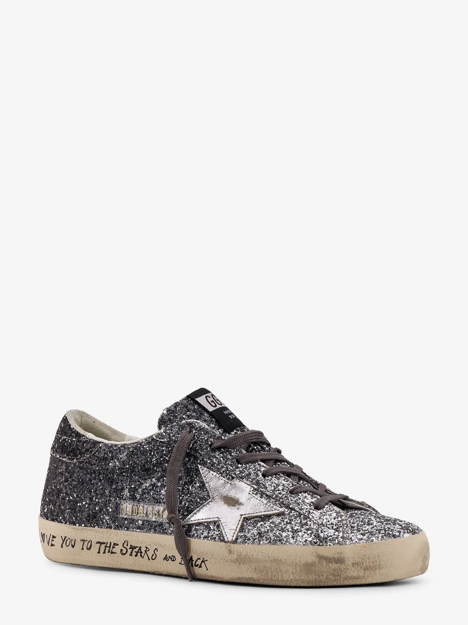 Golden Goose Deluxe Brand Super-star Classic with List low-top sneakers with sequins sold by Siebentaschen product image thumbnail 2