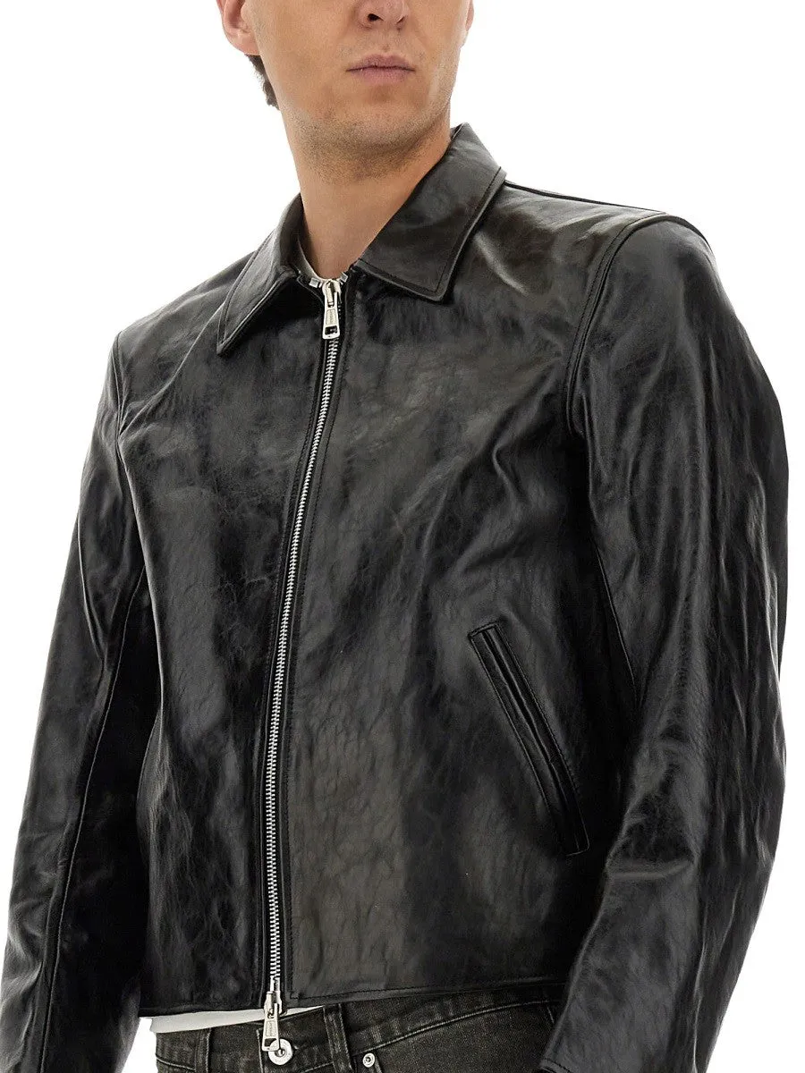 Our Legacy MINI LEATHER JACKET sold by Siebentaschen product image thumbnail 4