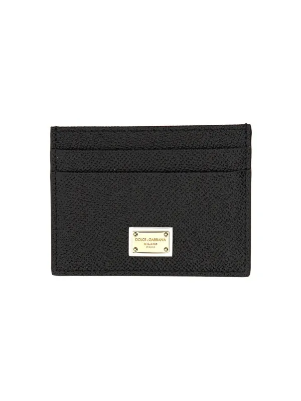 Dolce & Gabbana LEATHER CARD HOLDER sold by Siebentaschen