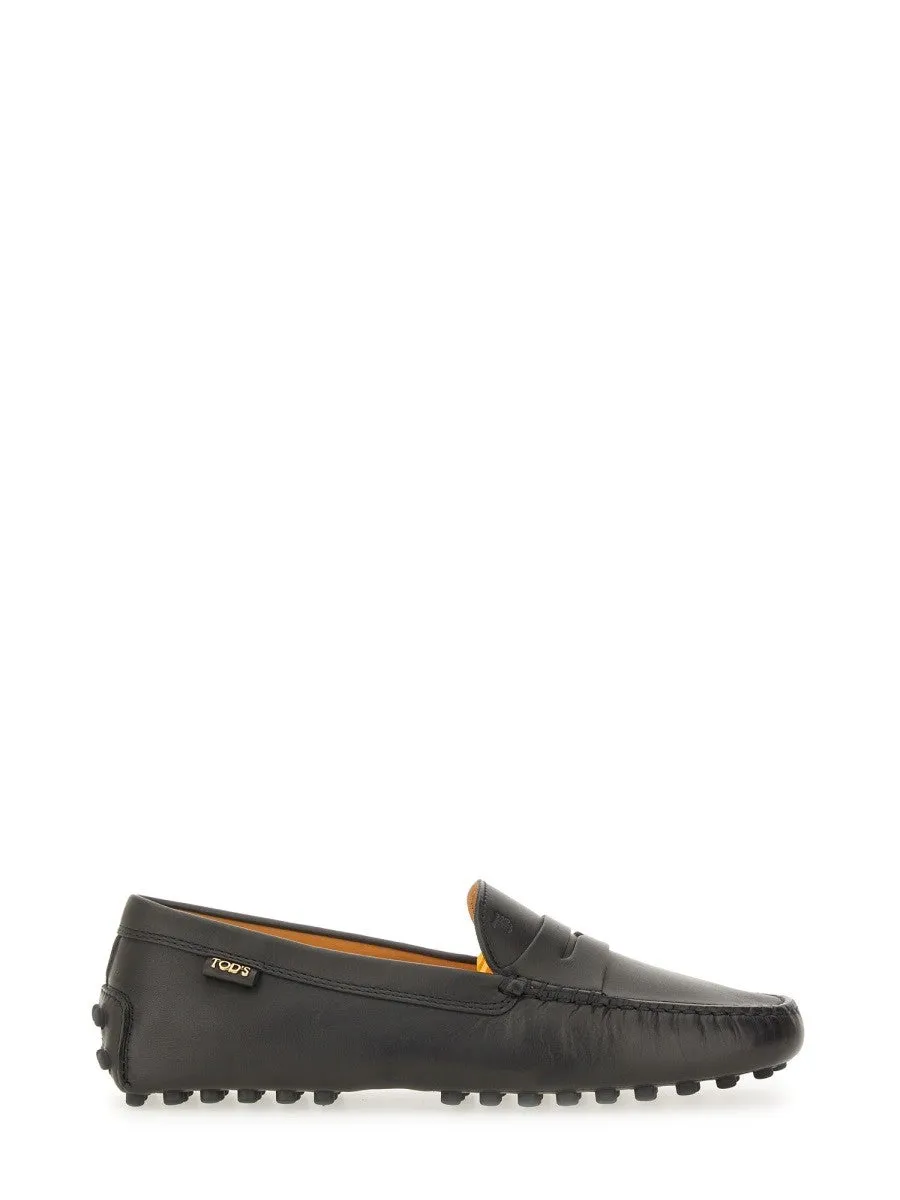 TOD'S LEATHER "GOMMINO" LOAFER sold by Siebentaschen