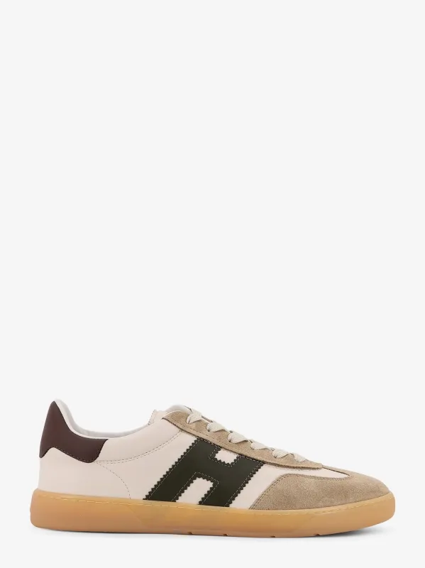 Hogan Hogan Cool suede and leather low-top sneakers sold by Siebentaschen