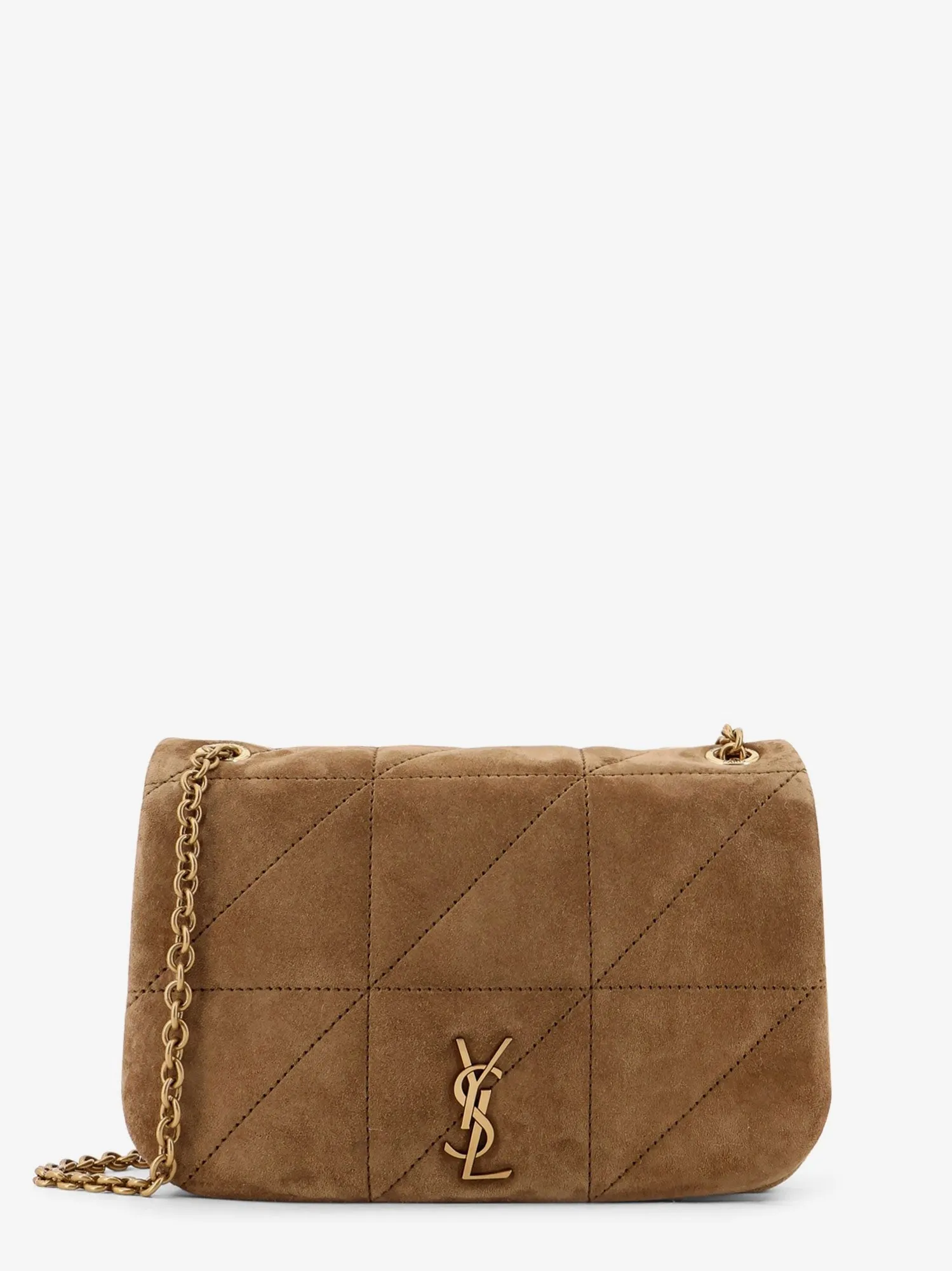 Saint Laurent Mini Jamie 4.3 suede shoulder bag sold by Siebentaschen