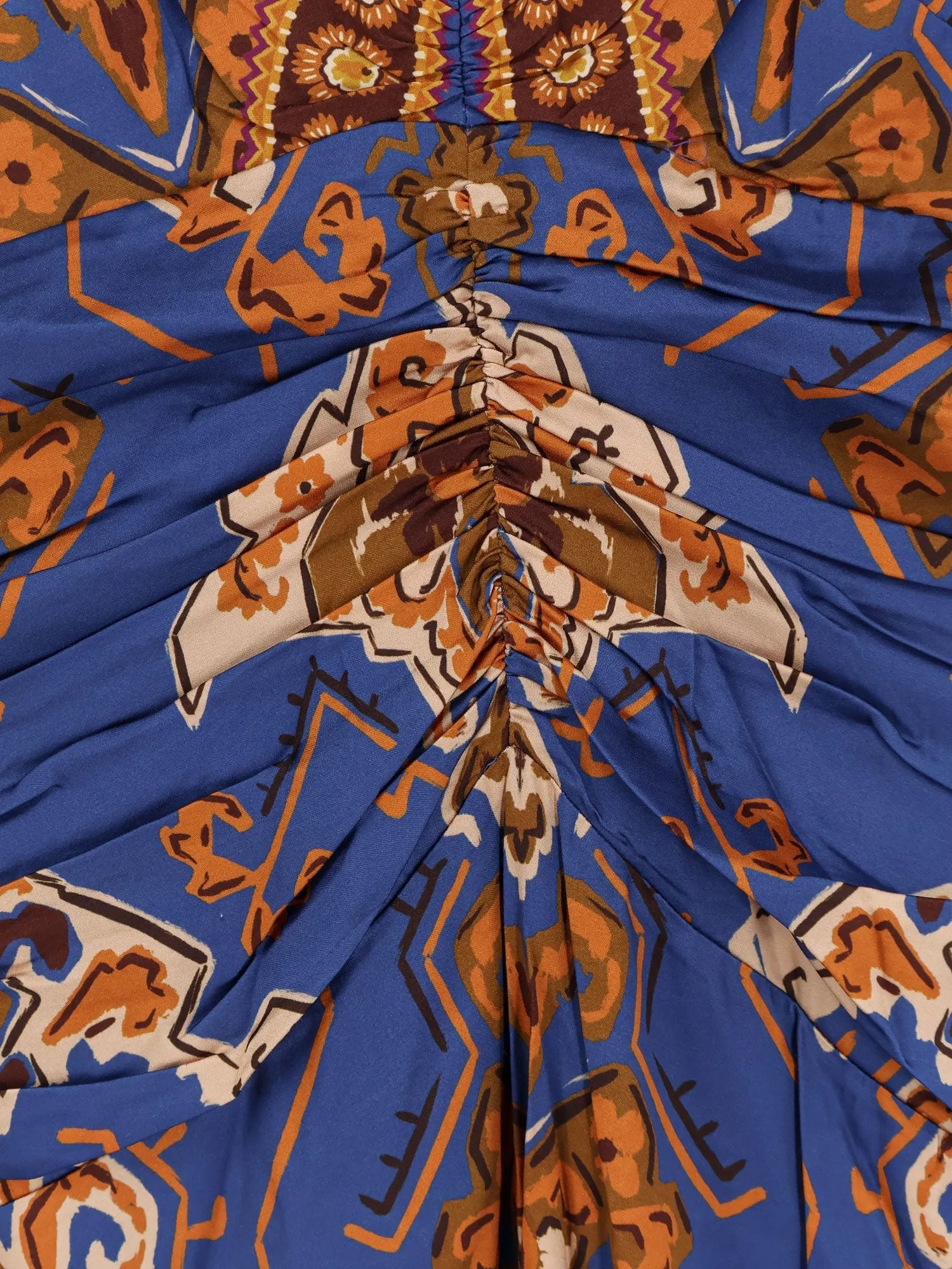 FARM RIO Ornament Floral viscose midi dress sold by Siebentaschen product image thumbnail 3