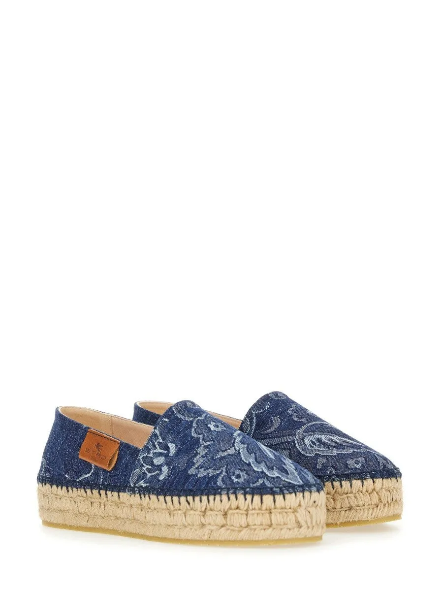 Etro DENIM ESPADRILLES sold by Siebentaschen product image thumbnail 2