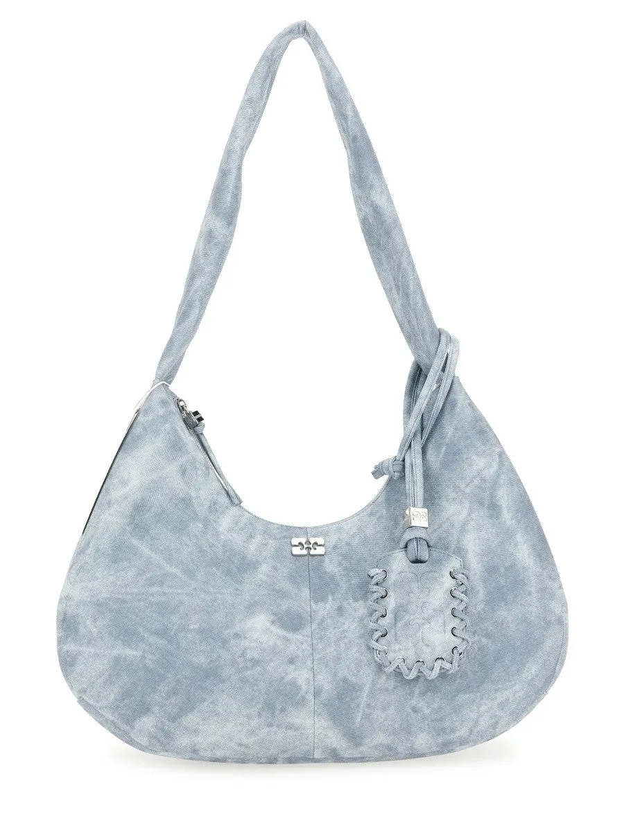 GANNI MEDIUM "BLEACHED" HOBO BAG sold by Siebentaschen product image thumbnail 3