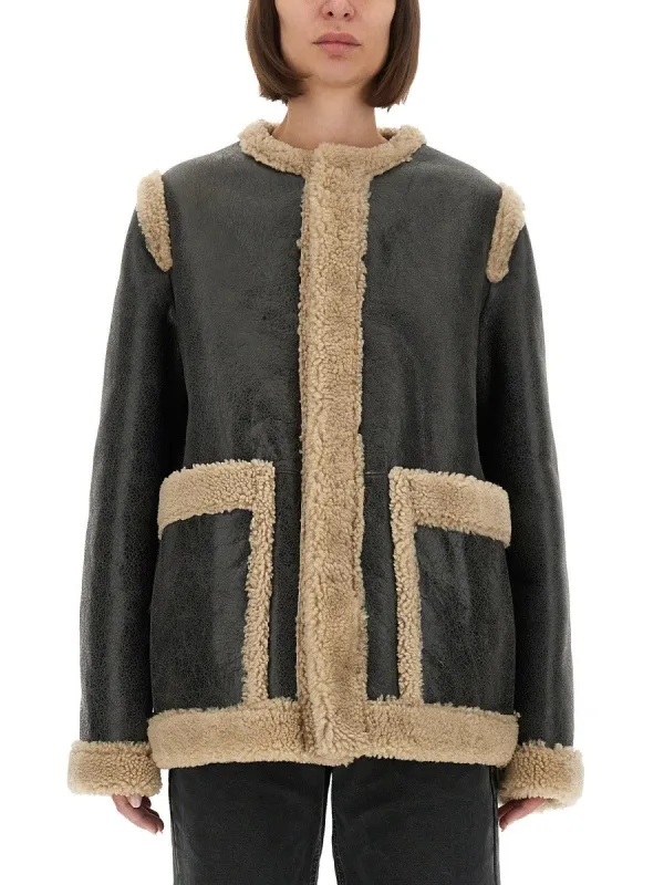 MM6 MAISON MARGIELA SHEARLING JACKET sold by Siebentaschen