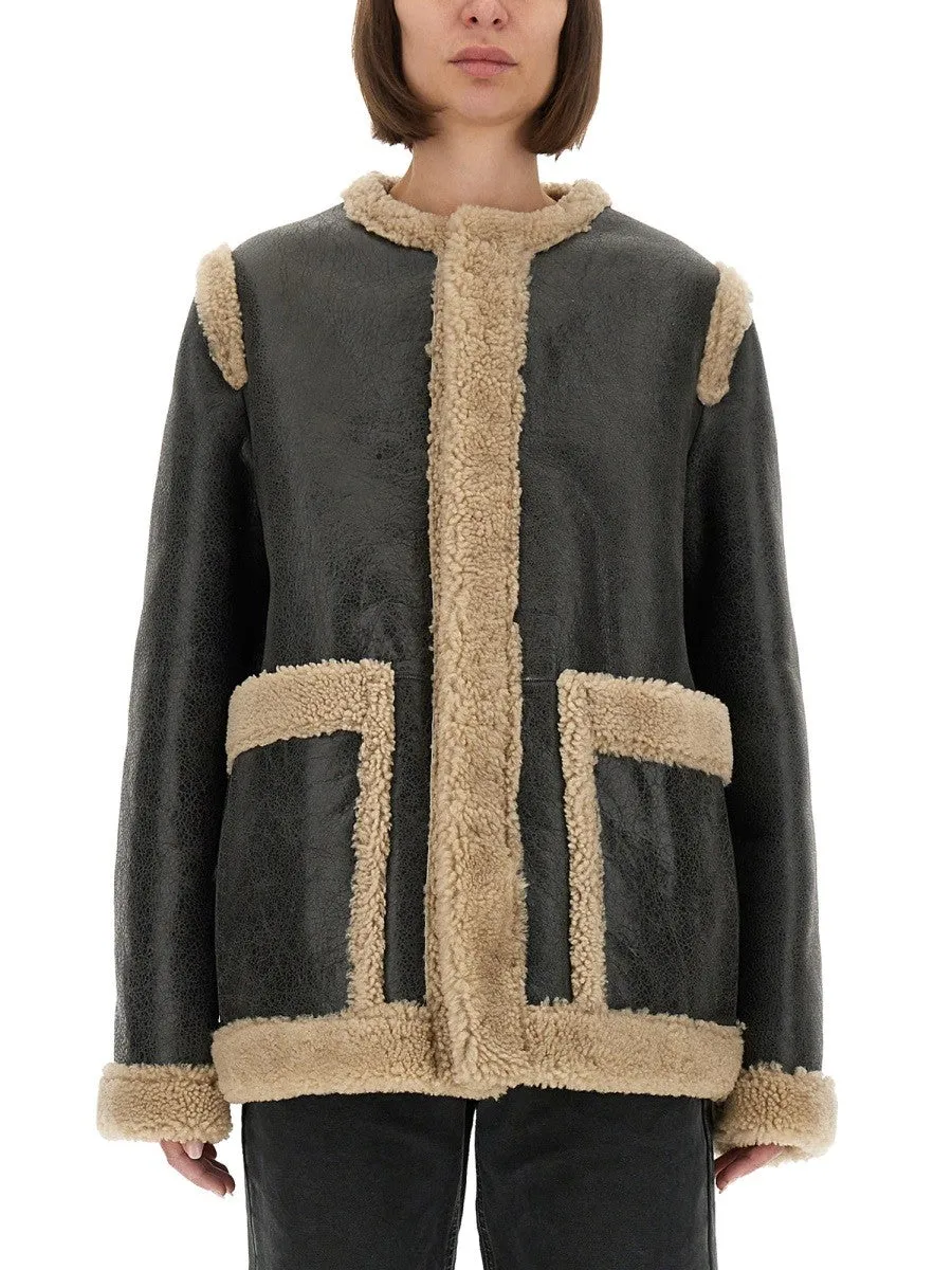 MM6 MAISON MARGIELA SHEARLING JACKET sold by Siebentaschen