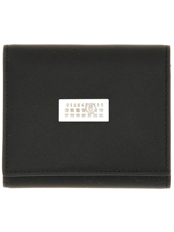 MM6 MAISON MARGIELA NUMERIC LOGO WALLET sold by Siebentaschen
