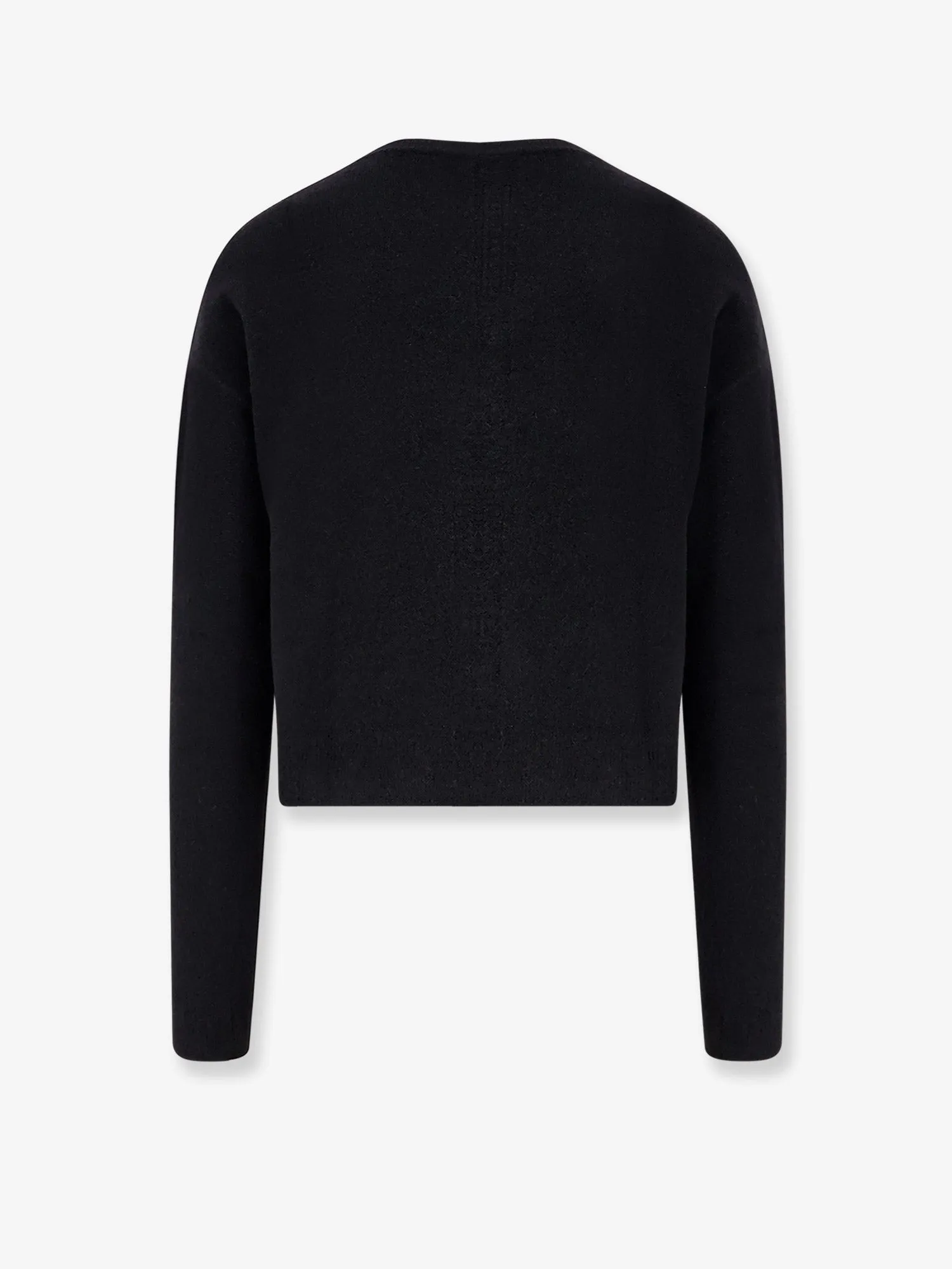 RICK OWENS Tommy V neck alpaca blend sweater sold by Siebentaschen product image thumbnail 2