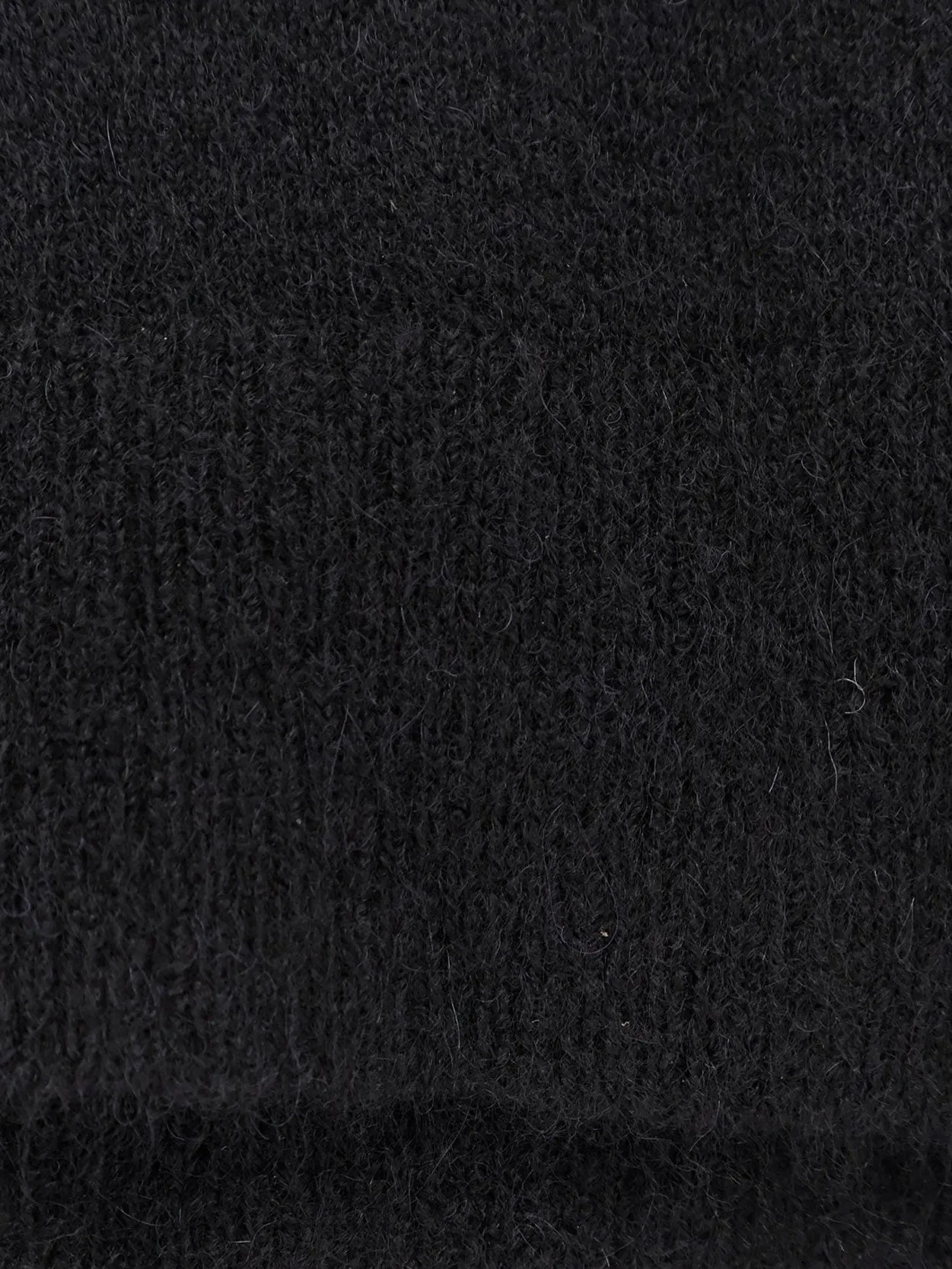 RICK OWENS Tommy V neck alpaca blend sweater sold by Siebentaschen product image thumbnail 3