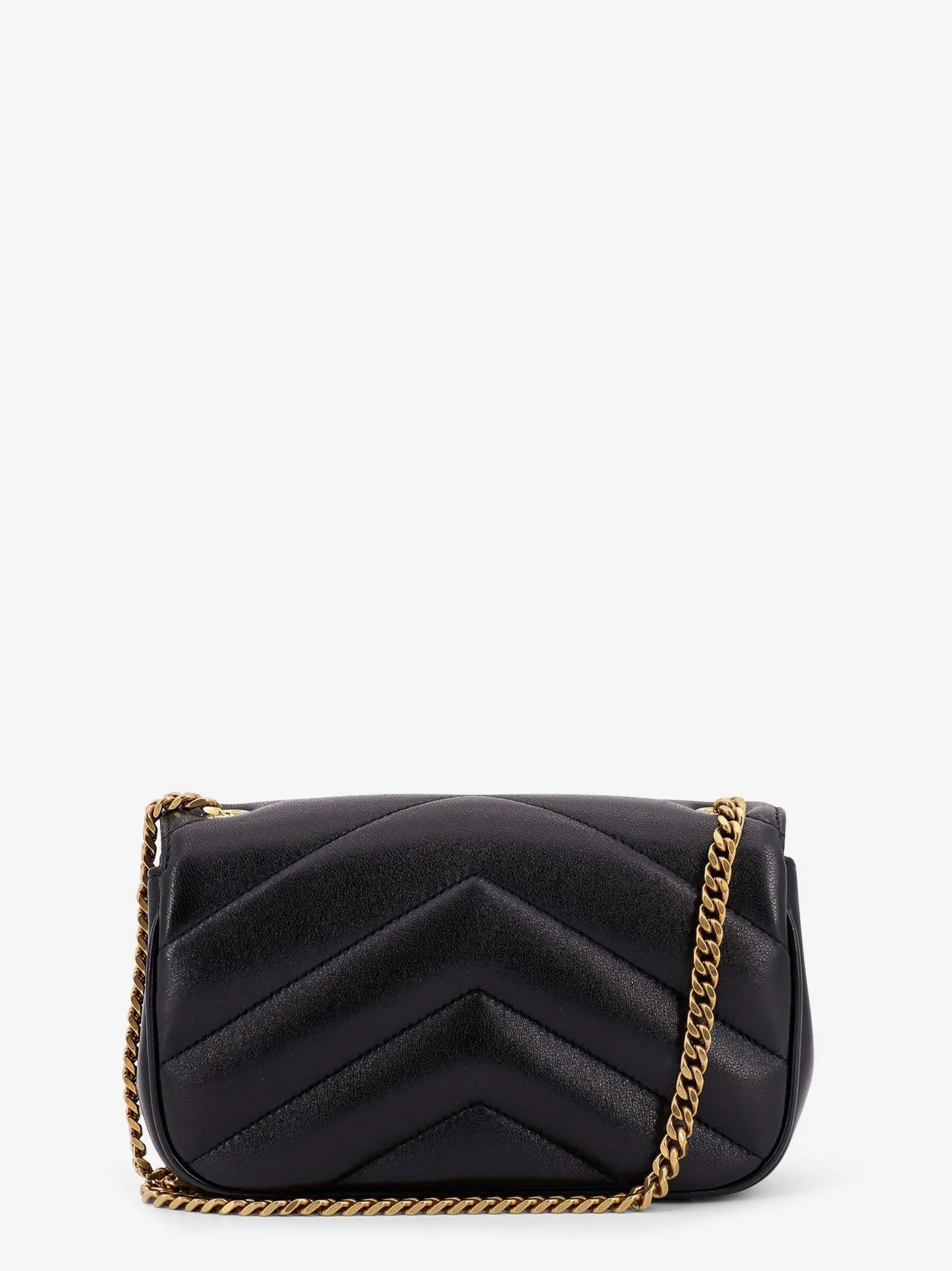 Saint Laurent Loulou Mini leather shoulder bag with Chevron stitchings sold by Siebentaschen product image thumbnail 3