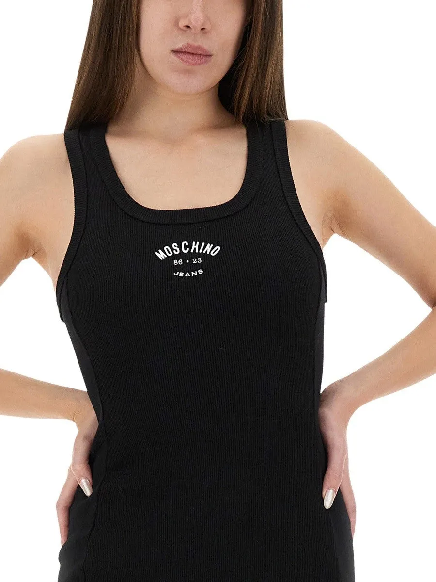 MOSCHINO JEANS DRESS WITH LOGO sold by Siebentaschen product image thumbnail 2