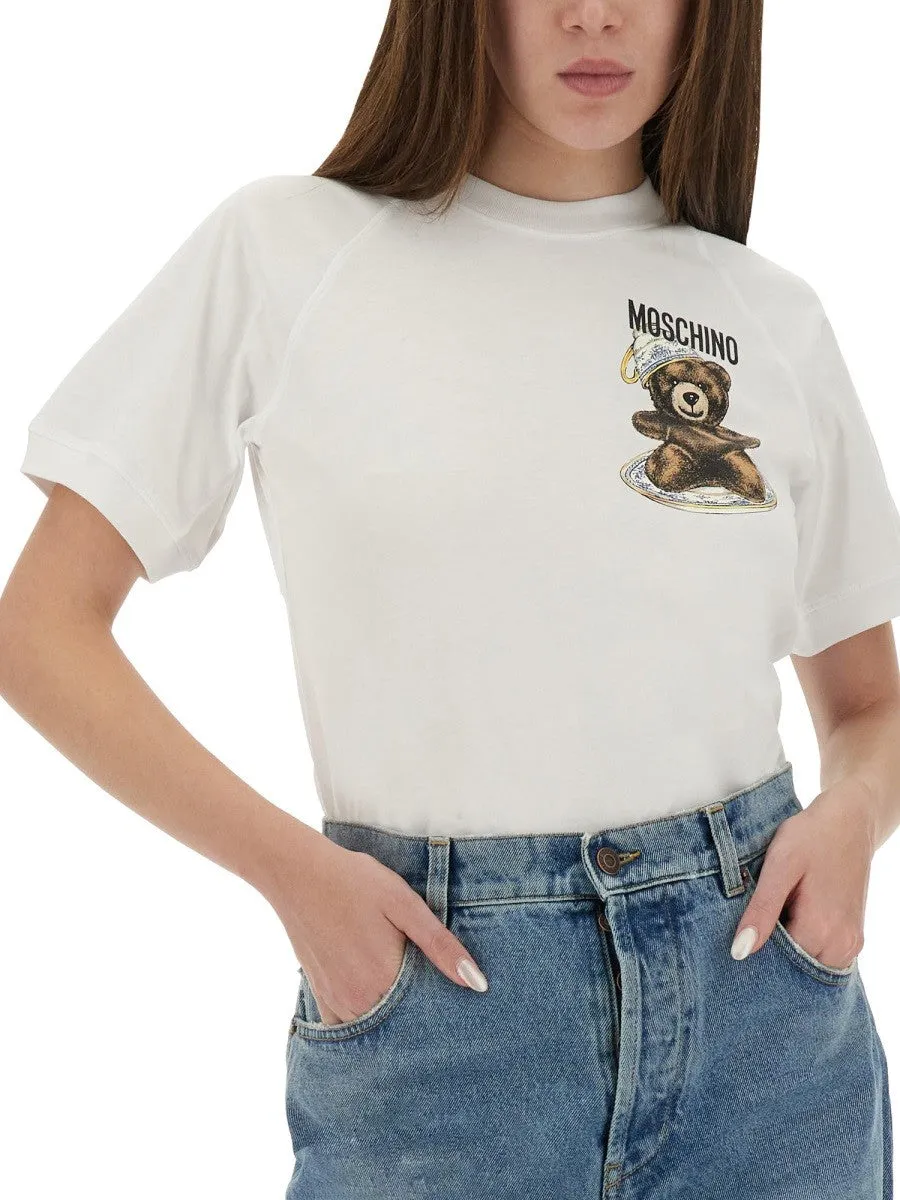 Moschino T-SHIRT WITH "TEDDY" PRINT sold by Siebentaschen product image thumbnail 2