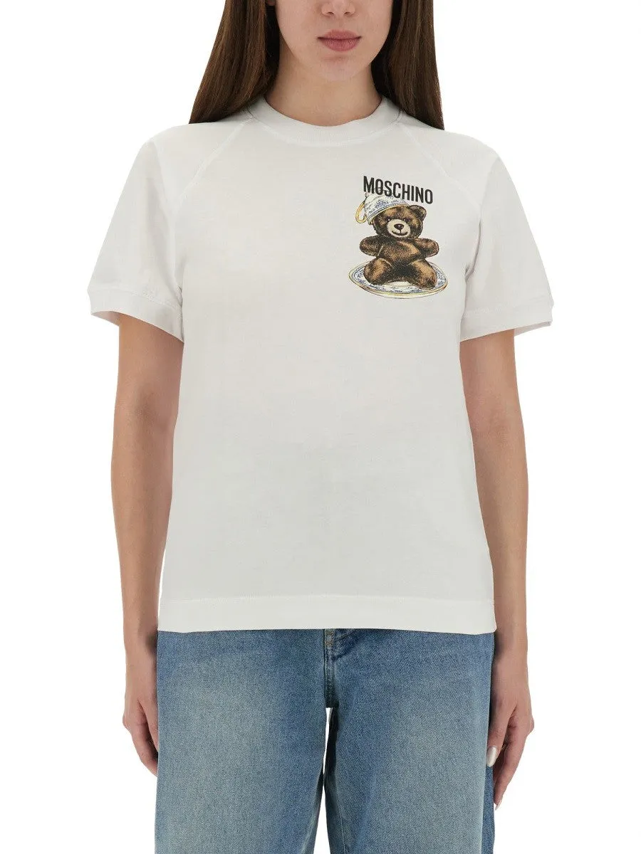 Moschino T-SHIRT WITH "TEDDY" PRINT sold by Siebentaschen product image thumbnail 3