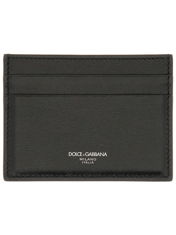 Dolce & Gabbana CALFSKIN LEATHER CARD HOLDER sold by Siebentaschen