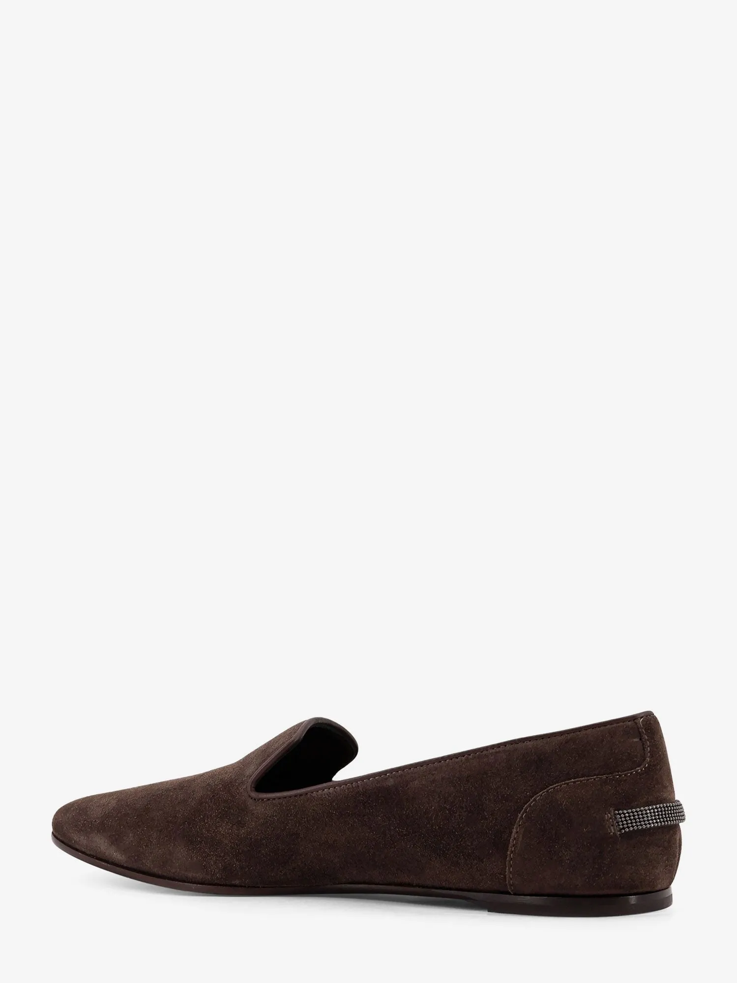Brunello Cucinelli Suede loafers with Monili detail sold by Siebentaschen product image thumbnail 3