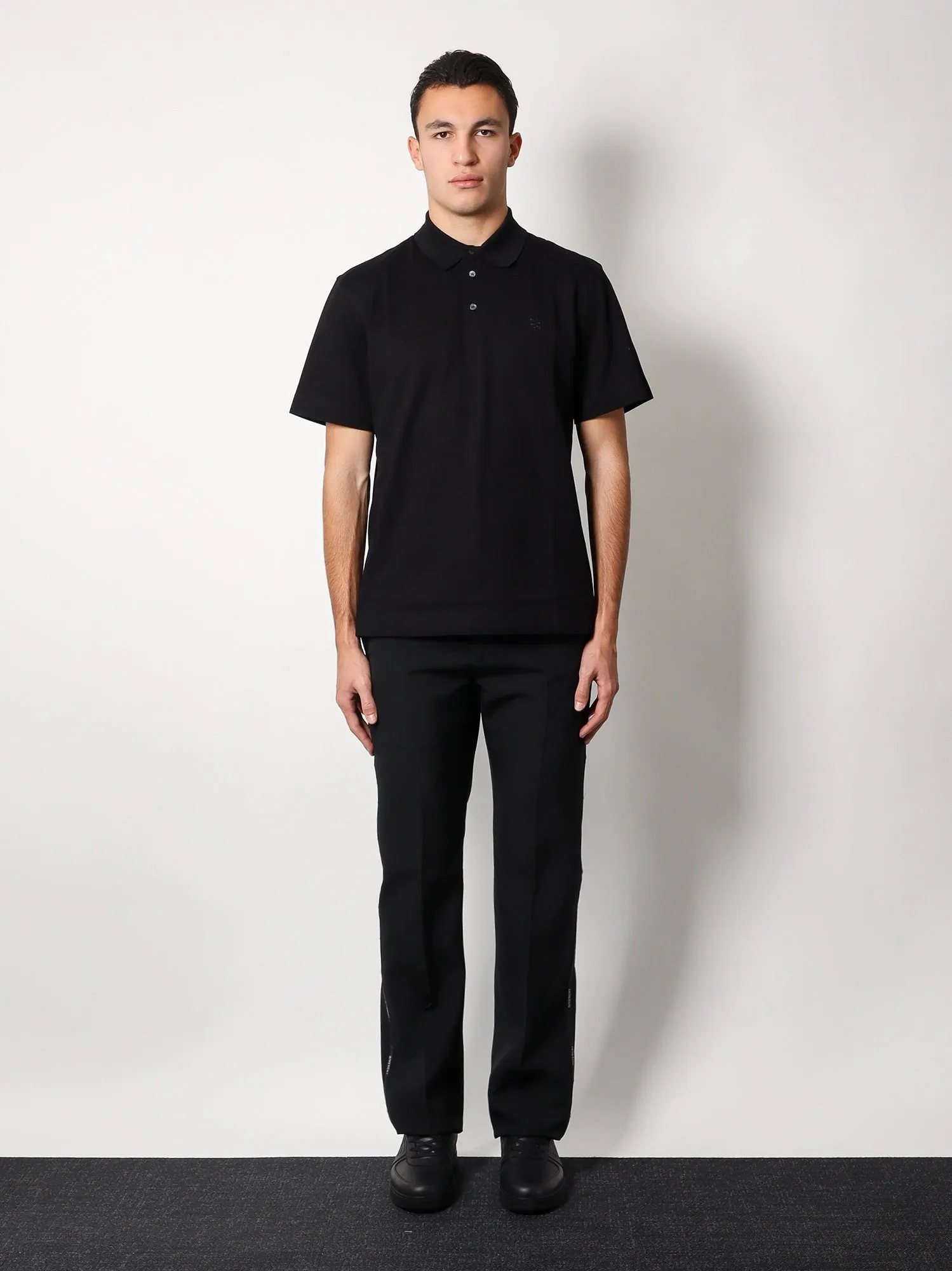 Givenchy Piqué cotton polo shirt with 4g embroidery sold by Siebentaschen product image thumbnail 3