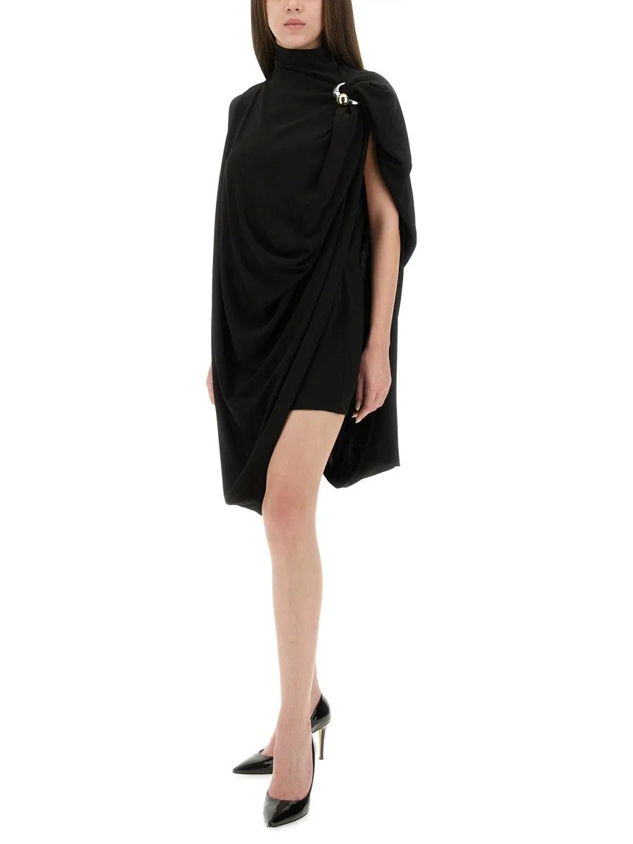 JEAN PAUL GAULTIER DRAPED DRESS WITH PIERCINGS sold by Siebentaschen product image thumbnail 4