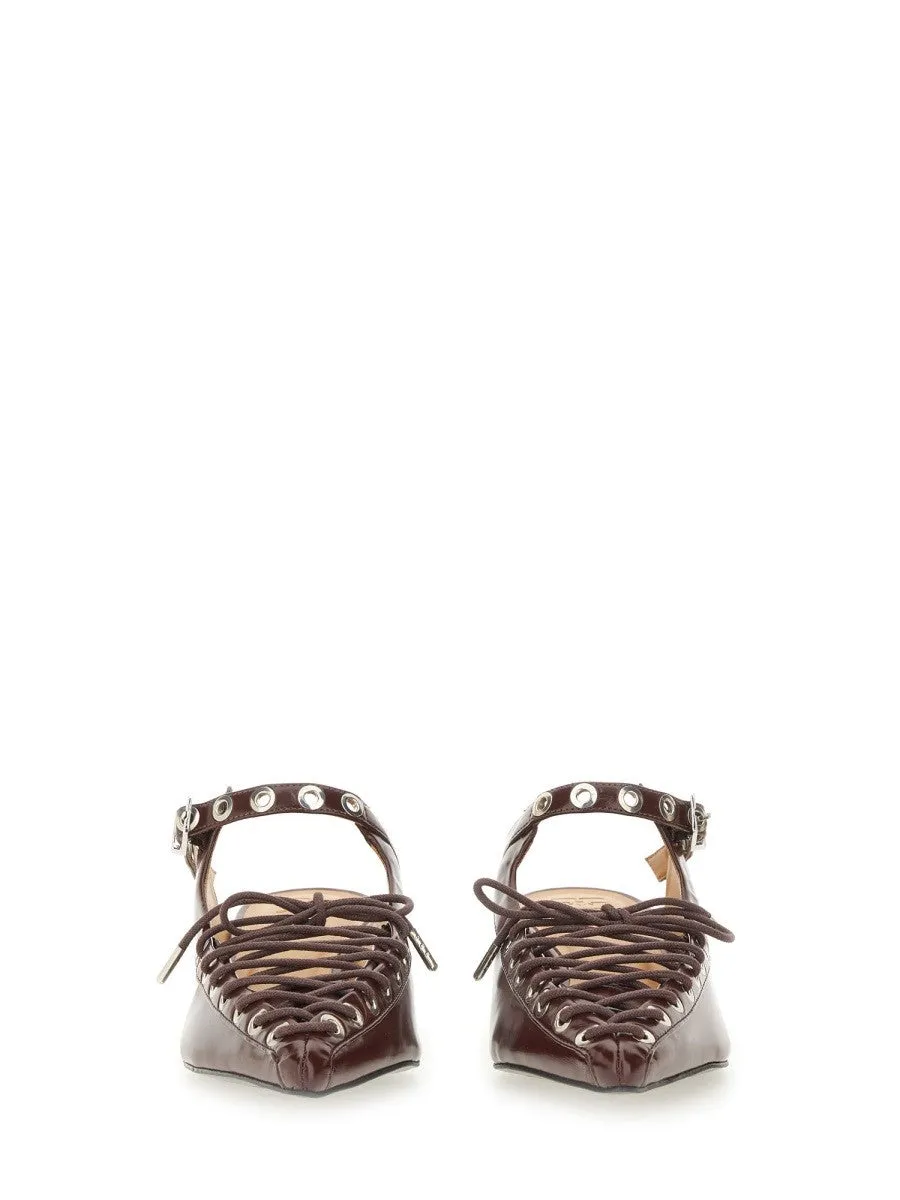 GANNI MULE LACE-UP sold by Siebentaschen product image thumbnail 5