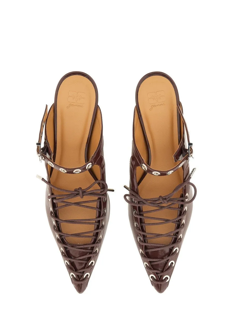 GANNI MULE LACE-UP sold by Siebentaschen product image thumbnail 2