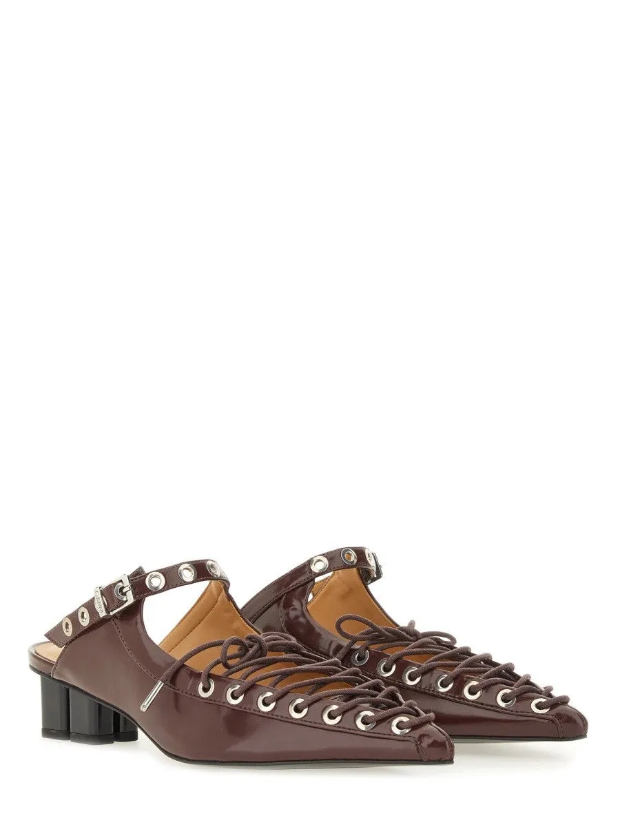 GANNI MULE LACE-UP sold by Siebentaschen product image thumbnail 3