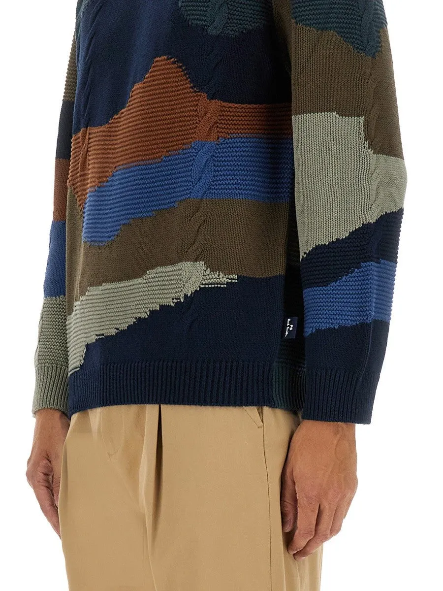 PS BY PAUL SMITH JERSEY "MOUNTAINS" sold by Siebentaschen product image thumbnail 4
