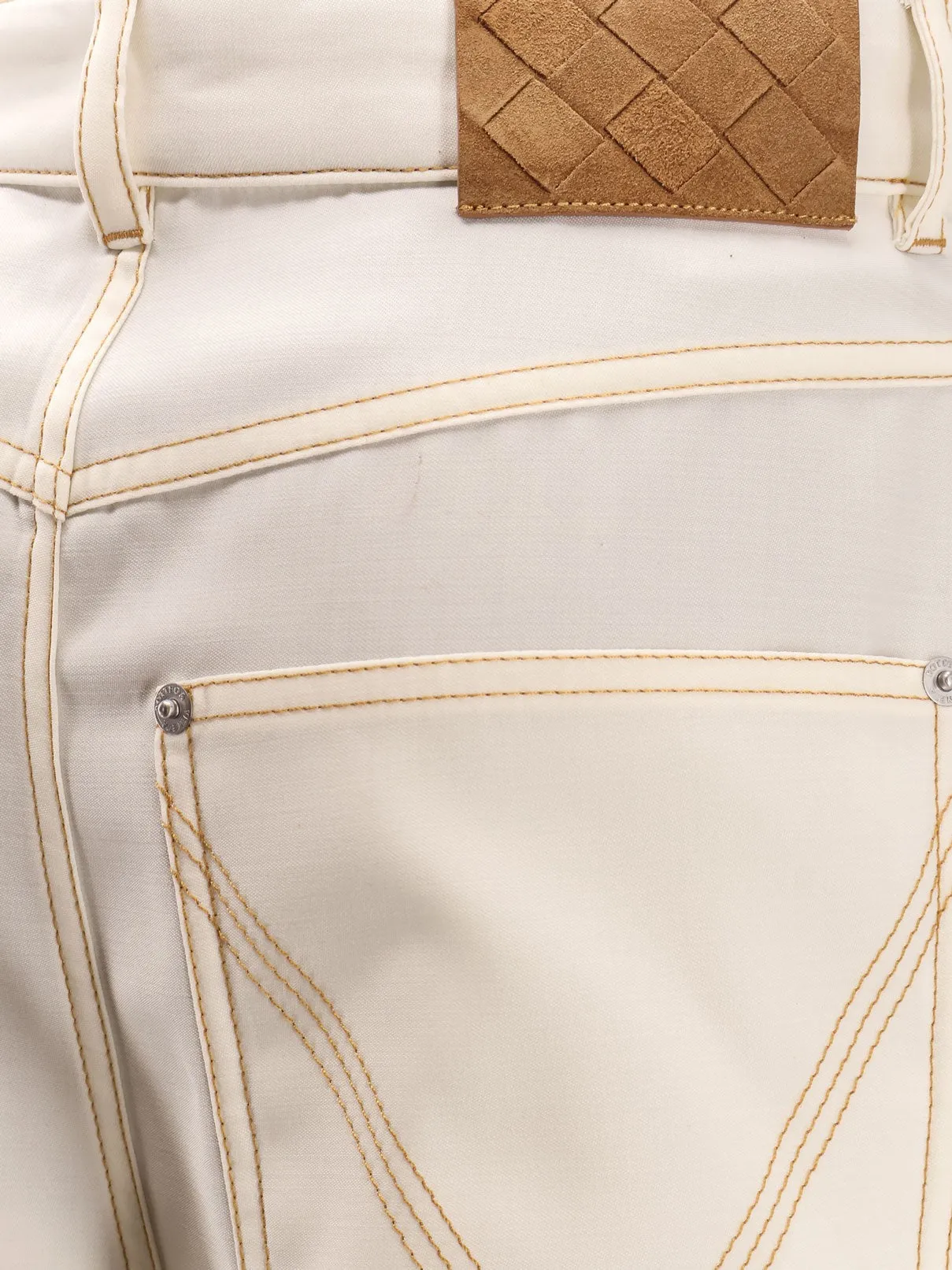 Bottega Veneta Wool wide leg trouser sold by Siebentaschen product image thumbnail 4