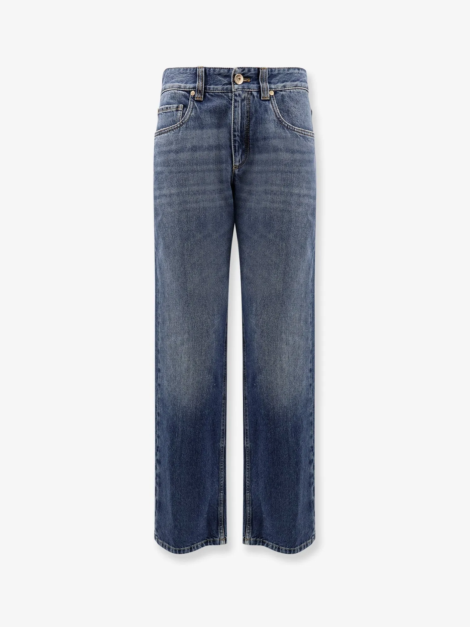 Brunello Cucinelli The Column Full Length Jeans sold by Siebentaschen