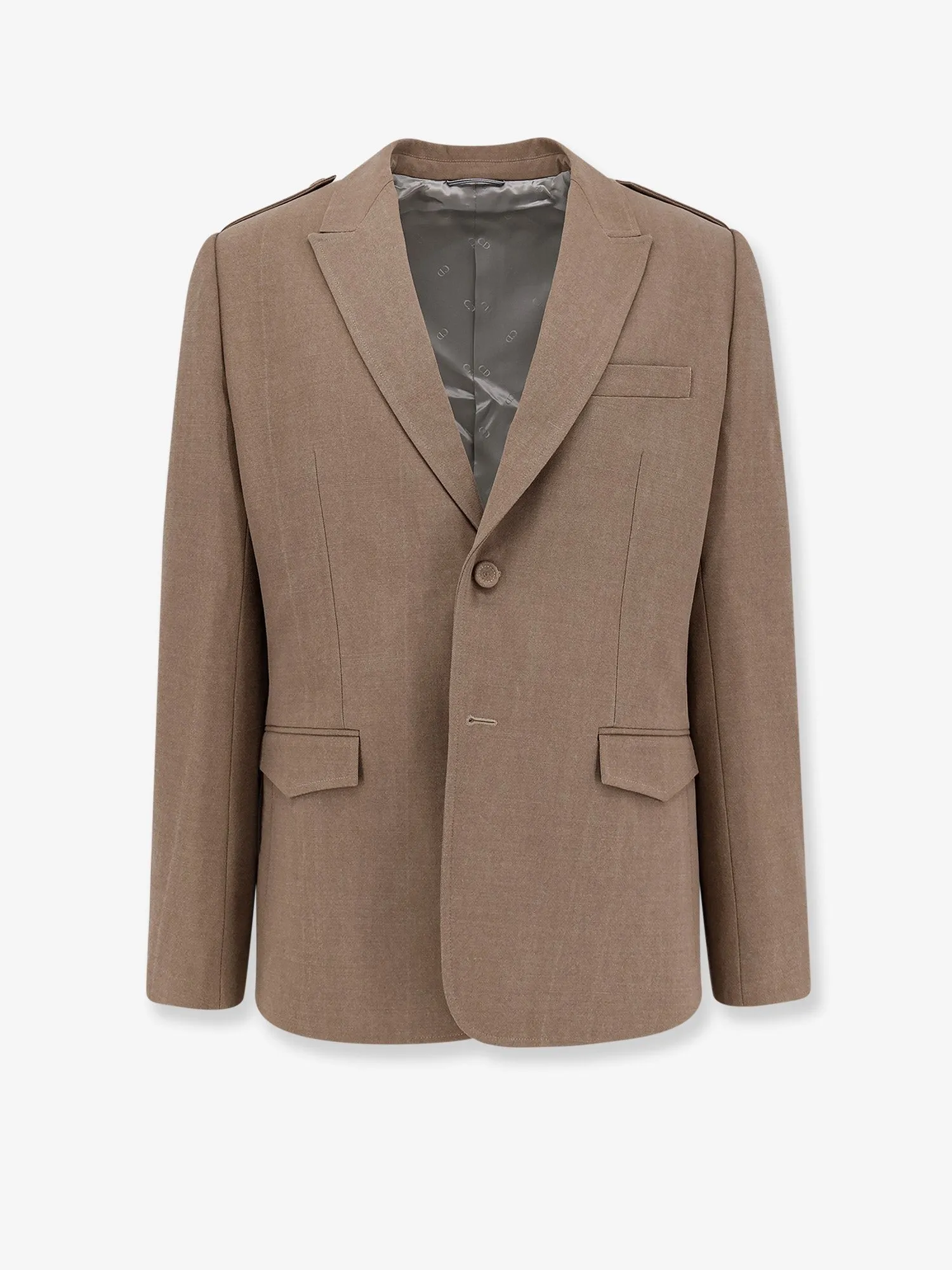 Dior Single-breasted virgin wool blazer sold by Siebentaschen