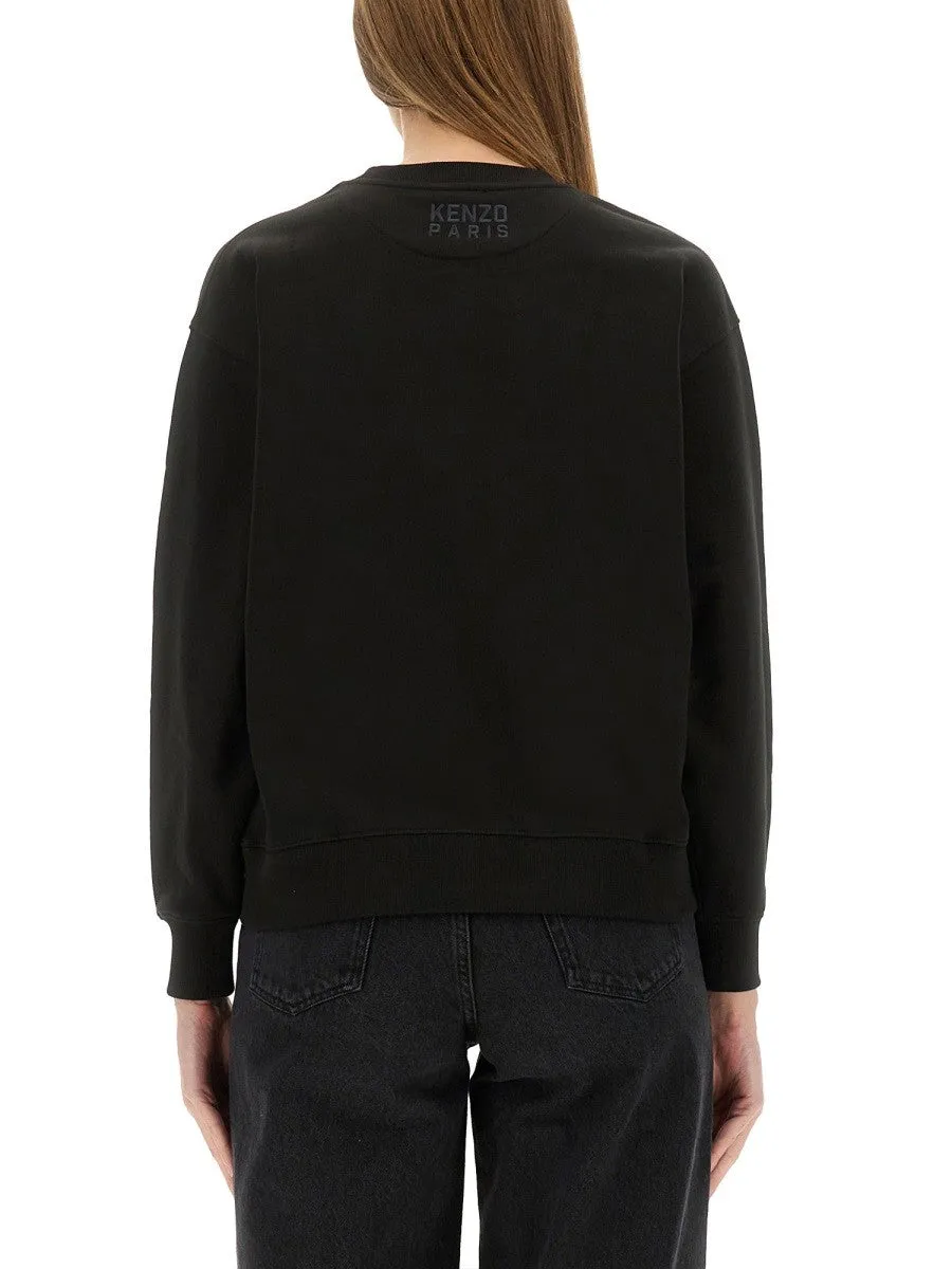 Kenzo COTTON SWEATSHIRT WITH "HAPPY TIGER" PATCH sold by Siebentaschen product image thumbnail 3
