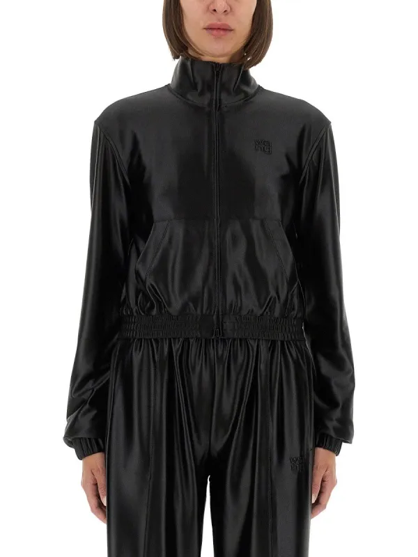 Alexander Wang SATIN FAILLE SWEATSHIRT sold by Siebentaschen