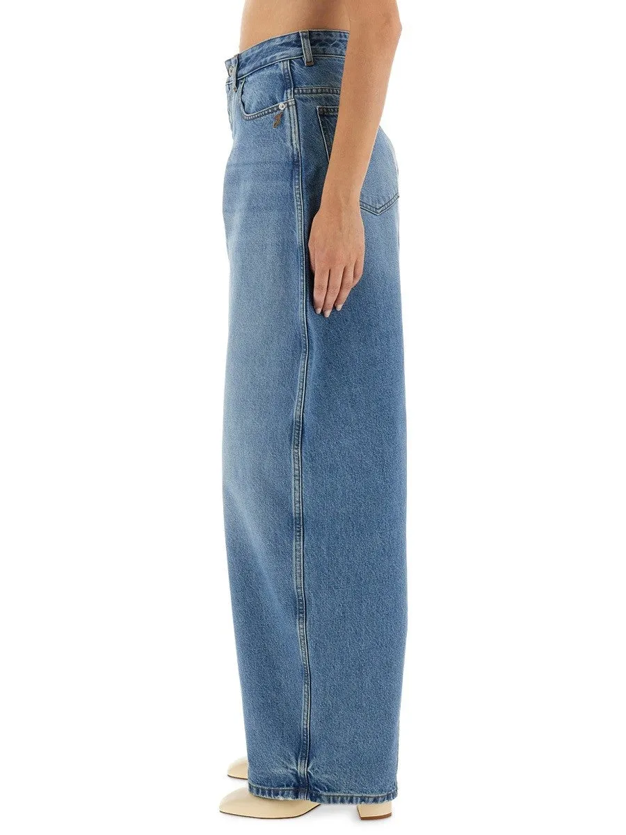 JACQUEMUS DENIM PANTS "DE-NIMES OVALO" sold by Siebentaschen product image thumbnail 4